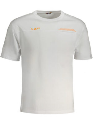 CAMISETA MANGA CORTA HOMBRE K-WAY BLANCO