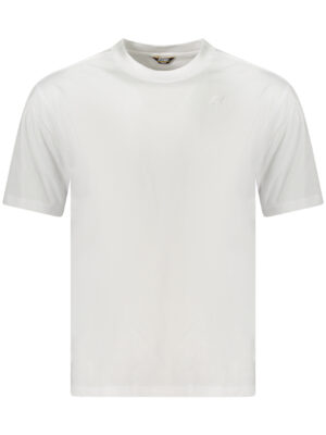 CAMISETA DE MANGA CORTA K-WAY HOMBRE BLANCA