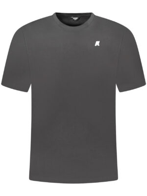 CAMISETA DE MANGA CORTA K-WAY PARA HOMBRE NEGRA