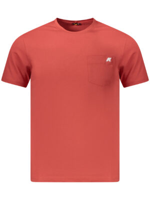 CAMISETA DE MANGA CORTA K-WAY HOMBRE ROJA