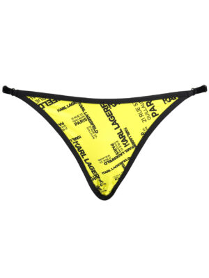 KARL LAGERFELD BEACHWEAR BAÑADOR BRAGUITA MUJER AMARILLO