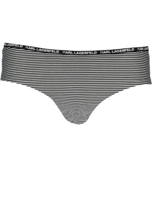KARL LAGERFELD BEACHWEAR BAÑADOR BRAGUITA MUJER NEGRO