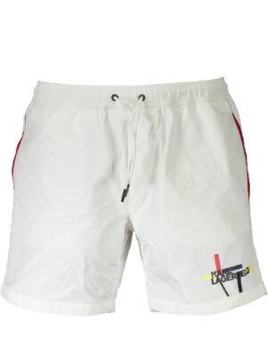 KARL LAGERFELD BEACHWEAR BAÑADOR BRAGUITA HOMBRE BLANCO