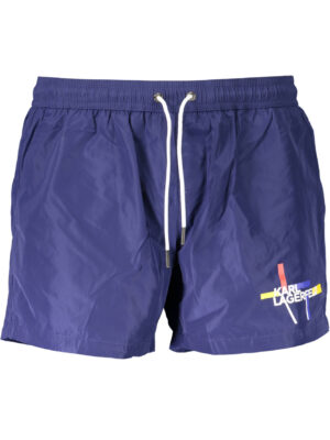 KARL LAGERFELD BEACHWEAR BAÑADOR BRAGUITA HOMBRE AZUL