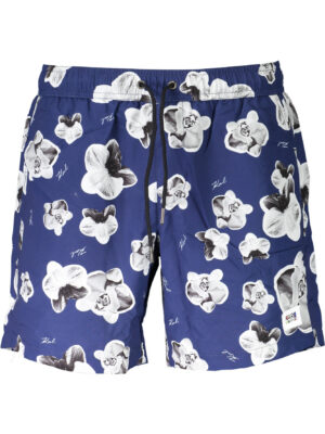 KARL LAGERFELD BEACHWEAR BAÑADOR BRAGUITA HOMBRE AZUL