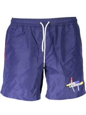 KARL LAGERFELD BEACHWEAR BAÑADOR BRAGUITA HOMBRE AZUL