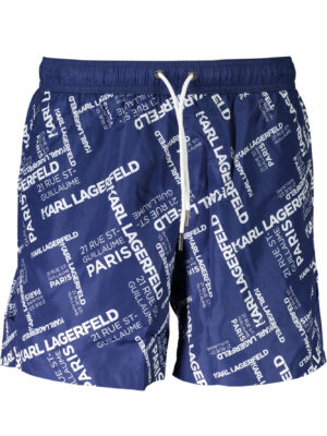 KARL LAGERFELD BEACHWEAR BAÑADOR BRAGUITA HOMBRE AZUL
