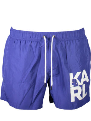KARL LAGERFELD BEACHWEAR BAÑADOR BRAGUITA HOMBRE AZUL