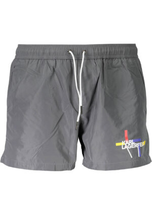 KARL LAGERFELD BEACHWEAR BAÑADOR BRAGUITA HOMBRE GRIS