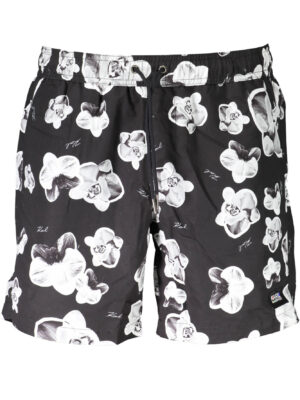KARL LAGERFELD BEACHWEAR BAÑADOR NEGRO BRAGUITA HOMBRE