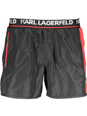 KARL LAGERFELD BEACHWEAR BAÑADOR NEGRO BRAGUITA HOMBRE