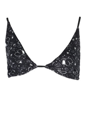 KARL LAGERFELD BAÑADOR PARTES ARRIBA MUJER NEGRO