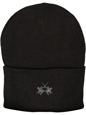 GORRO HOMBRE LA MARTINA NEGRO