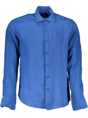 CAMISA DE MANGA LARGA LA MARTINA HOMBRE AZUL