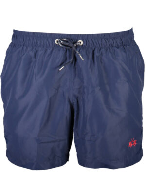 LA MARTINA PARTE DEL TRAJE BAJO EL HOMBRE AZUL