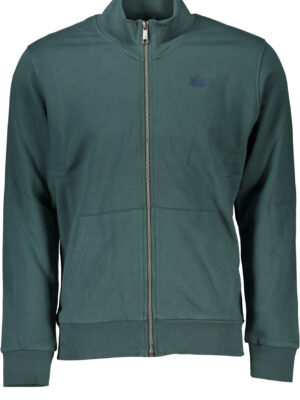 SUDADERA HOMBRE CREMALLERA VERDE LA MARTINA