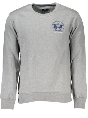 SUDADERA SIN CREMALLERA HOMBRE GRIS LA MARTINA