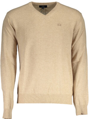 JERSEY HOMBRE LA MARTINA BEIGE