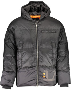 PLUMÍFERO NEGRO DE HOMBRE LA MARTINA