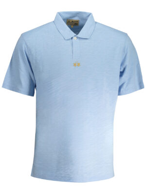 POLO MANGA CORTA HOMBRE AZUL LA MARTINA