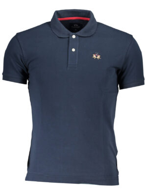 POLO MANGA CORTA HOMBRE LA MARTINA AZUL