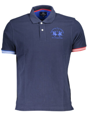 POLO MANGA CORTA HOMBRE LA MARTINA AZUL