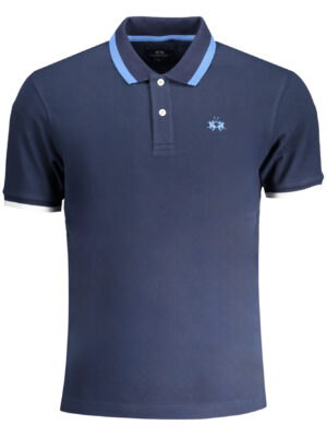 POLO MANGA CORTA HOMBRE AZUL LA MARTINA