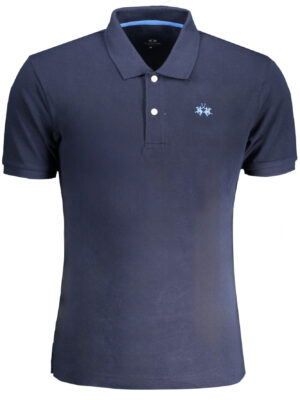 POLO MANGA CORTA HOMBRE AZUL LA MARTINA