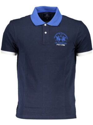 POLO DE MANGA CORTA PARA HOMBRE LA MARTINA AZUL