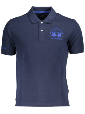 POLO DE MANGA CORTA PARA HOMBRE LA MARTINA AZUL
