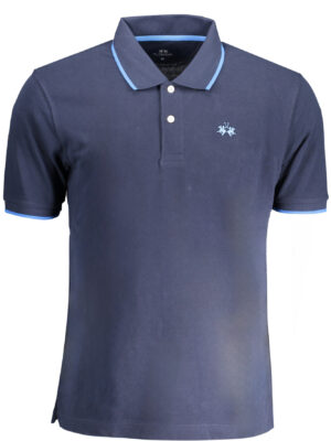 POLO DE MANGA CORTA PARA HOMBRE LA MARTINA AZUL