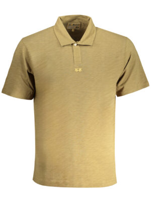 POLO DE HOMBRE MANGA CORTA VERDE LA MARTINA