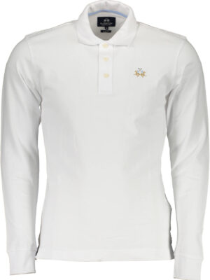 POLO HOMBRE MANGA LARGA BLANCO LA MARTINA