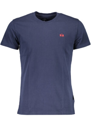 CAMISETA MANGA CORTA HOMBRE LA MARTINA AZUL