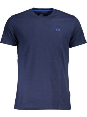 CAMISETA DE MANGA CORTA DE HOMBRE AZUL LA MARTINA