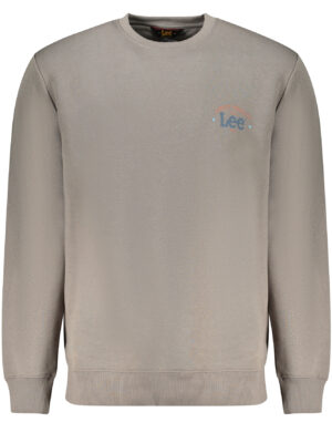 SUDADERA DE HOMBRE GRIS SIN CREMALLERA LEE