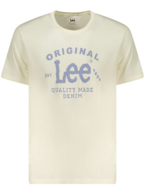 CAMISETA MANGA CORTA LEE HOMBRE BEIGE