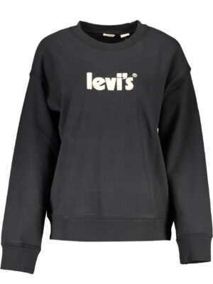 SUDADERA LEVI'S SIN CREMALLERA MUJER NEGRO