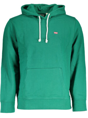 SUDADERA LEVI'S HOMBRE VERDE SIN CREMALLERA