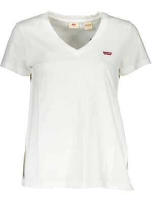 CAMISETA DE MANGA CORTA LEVI'S MUJER BLANCA