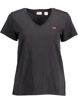CAMISETA DE MANGA CORTA LEVI'S MUJER NEGRA