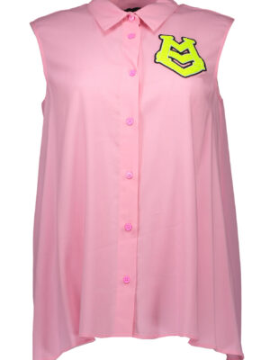 LOVE MOSCHINO CAMISA SIN MANGAS MUJER ROSA