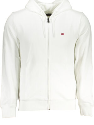 SUDADERA CREMALLERA BLANCA HOMBRE NAPAPIJRI