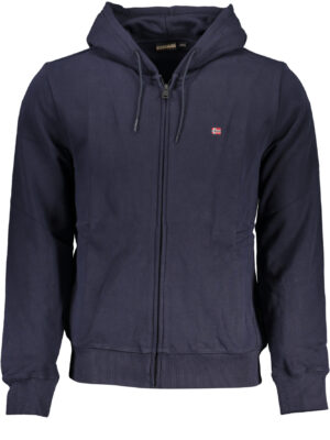 SUDADERA HOMBRE NAPAPIJRI CREMALLERA AZUL