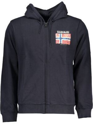 SUDADERA HOMBRE NAPAPIJRI CREMALLERA AZUL