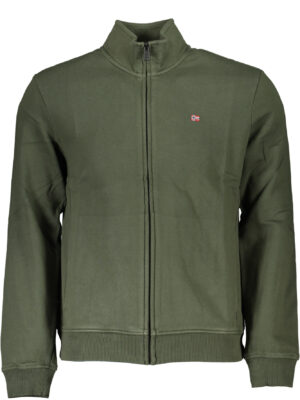 SUDADERA HOMBRE NAPAPIJRI CREMALLERA VERDE