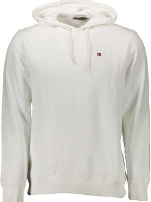 SUDADERA NAPAPIJRI SIN CREMALLERA HOMBRE BLANCO