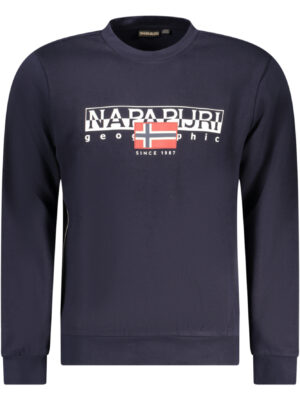 SUDADERA SIN CREMALLERA AZUL PARA HOMBRE NAPAPIJRI