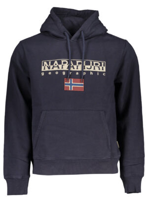 SUDADERA SIN CREMALLERA AZUL PARA HOMBRE NAPAPIJRI