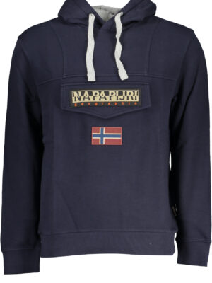 SUDADERA SIN CREMALLERA AZUL PARA HOMBRE NAPAPIJRI